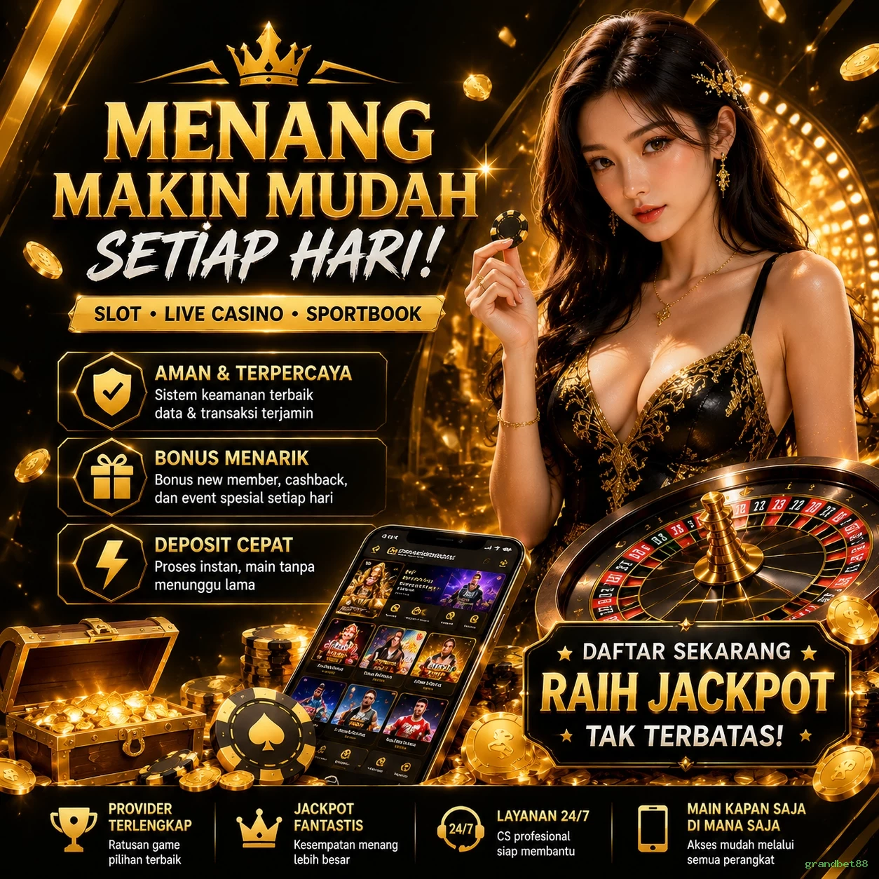 Bagaimana grandbet88 Menawarkan Pengalaman Bermain yang Optimal
