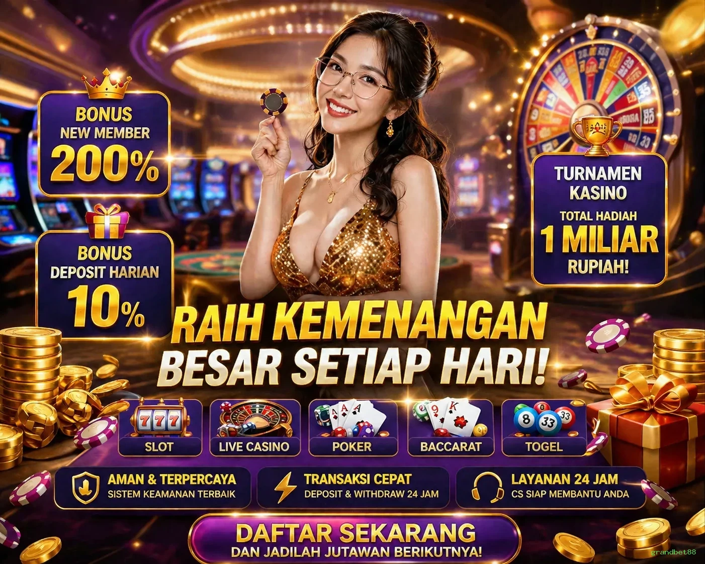 Mengenal Fitur Menarik di Situs grandbet88